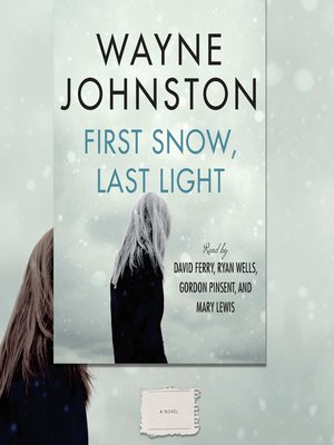 cover image of First Snow, Last Light